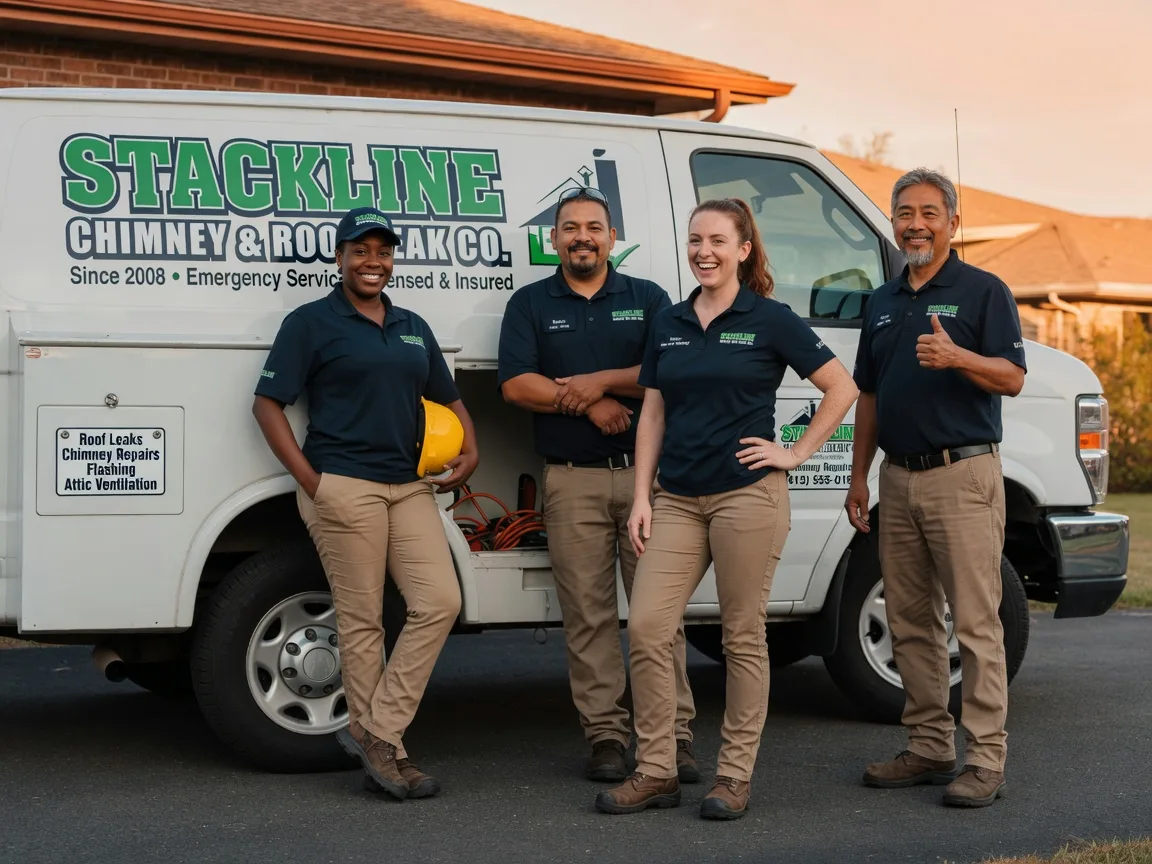 Chimney flashing repair company in Daniel, WY
